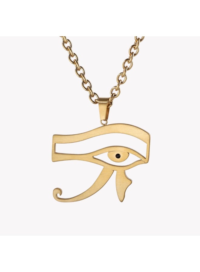 Zink Men's Gold Stainless Steel Necklace | Zjpd025g - Image 1